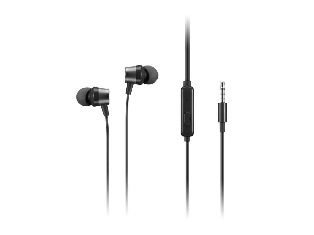 Lenovo 4XD1J77352 hovedtelefoner/headset Ledningsført I ørerne Kontor/Callcenter Sort