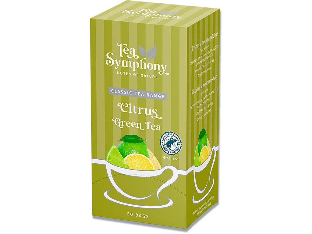 Brev-the, Citrus, 20 breve æsken, 1 æske, Tea Symphony