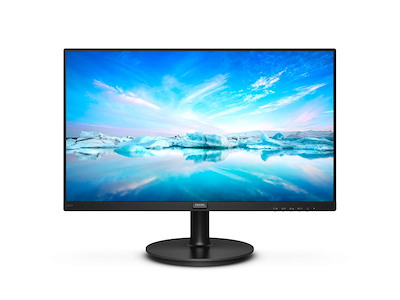 Philips V Line 221V8A/00 LED display 54,6 cm (21.5") 1920 x 1080 pixel Fuld HD Sort