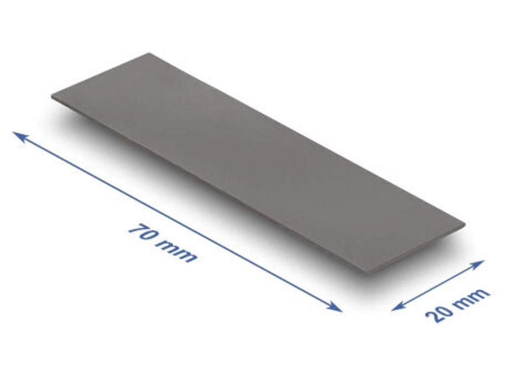 DeLOCK 18403 kølekomponent Termisk pude 3,2 W/mK