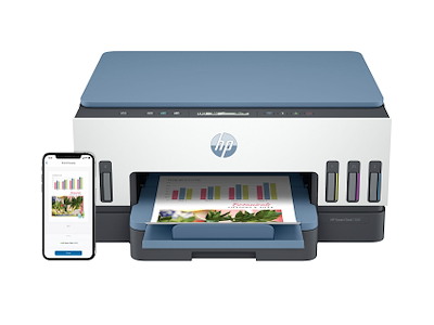HP Smart Tank 7006 Trådløst All-in-One Farve Printer, Tosidet print; Kopimaskine, scanner