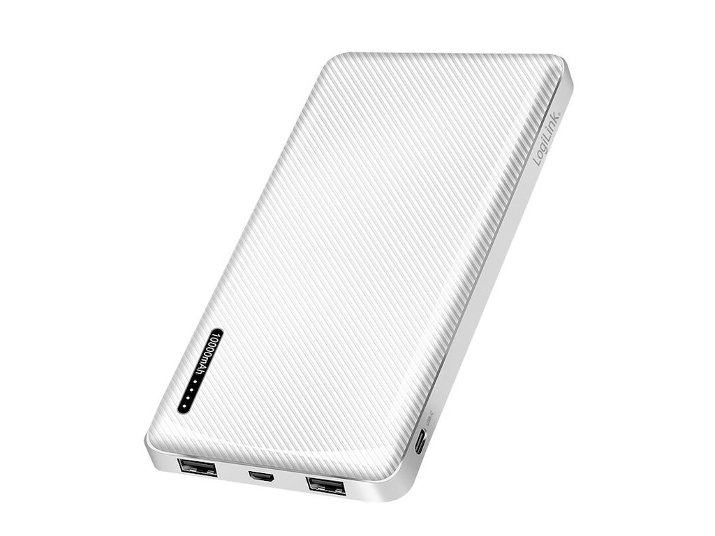 LogiLink PA0328WRF powerbank 10000 mAh Hvid