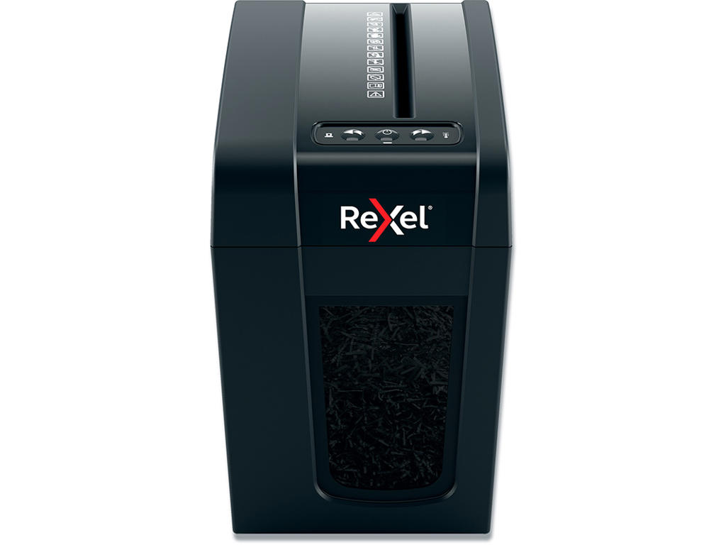 Makuleringsmaskine, Kryds, 6 ark, P4, Rexel Secure Whisper-Shred Slimline X6-SL