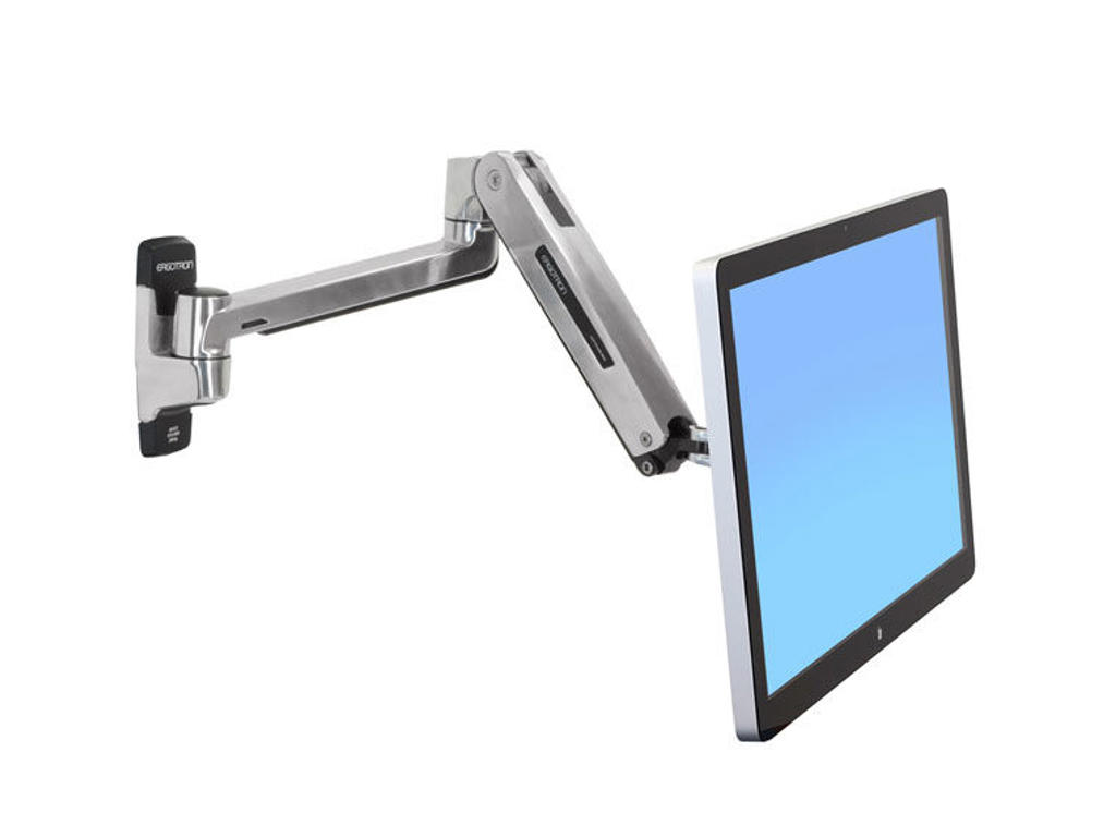 Ergotron LX HD Sit-Stand 116,8 cm (46") Væg Sølv