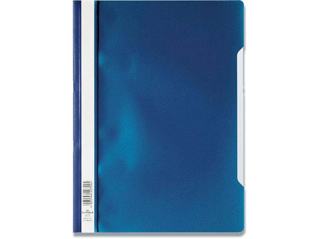 Tilbudsmappe, A4, Mørkeblå, 25 stk, Durable 