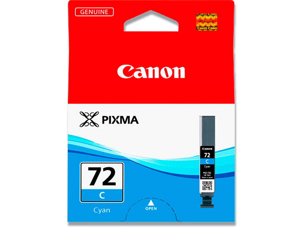 Blækpatron, 1 stk, Cyan-blå, 14 ml, Canon PGI-72