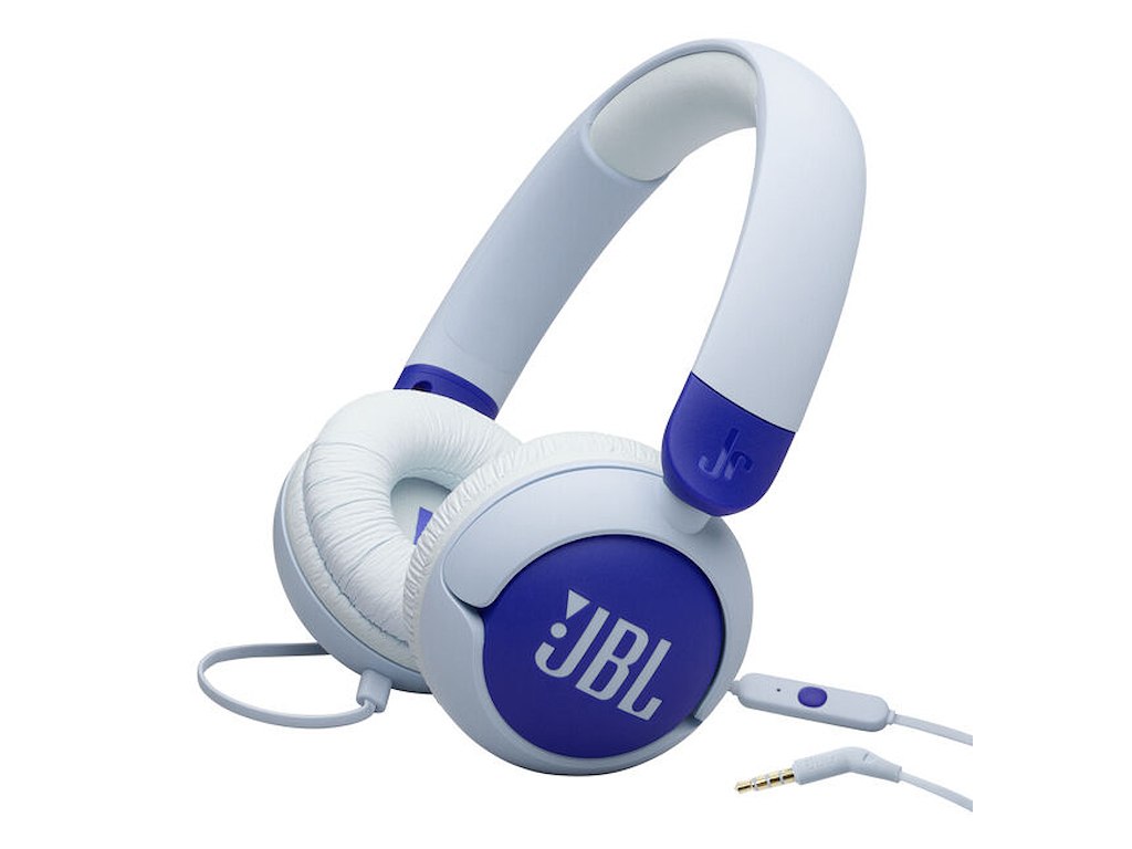 JBL Junior 320 Headset Ledningsført Opkald/musik Blå