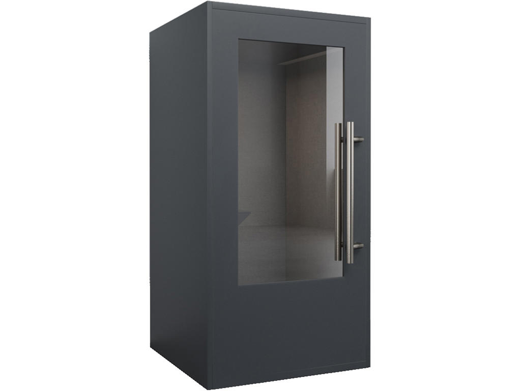 Telefonboks, Antracitgrå, PhoneAlone