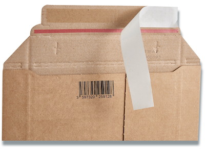 Papkuverter, 175x250x2-63 mm, Brun, 1 stk, Master'In Access A5