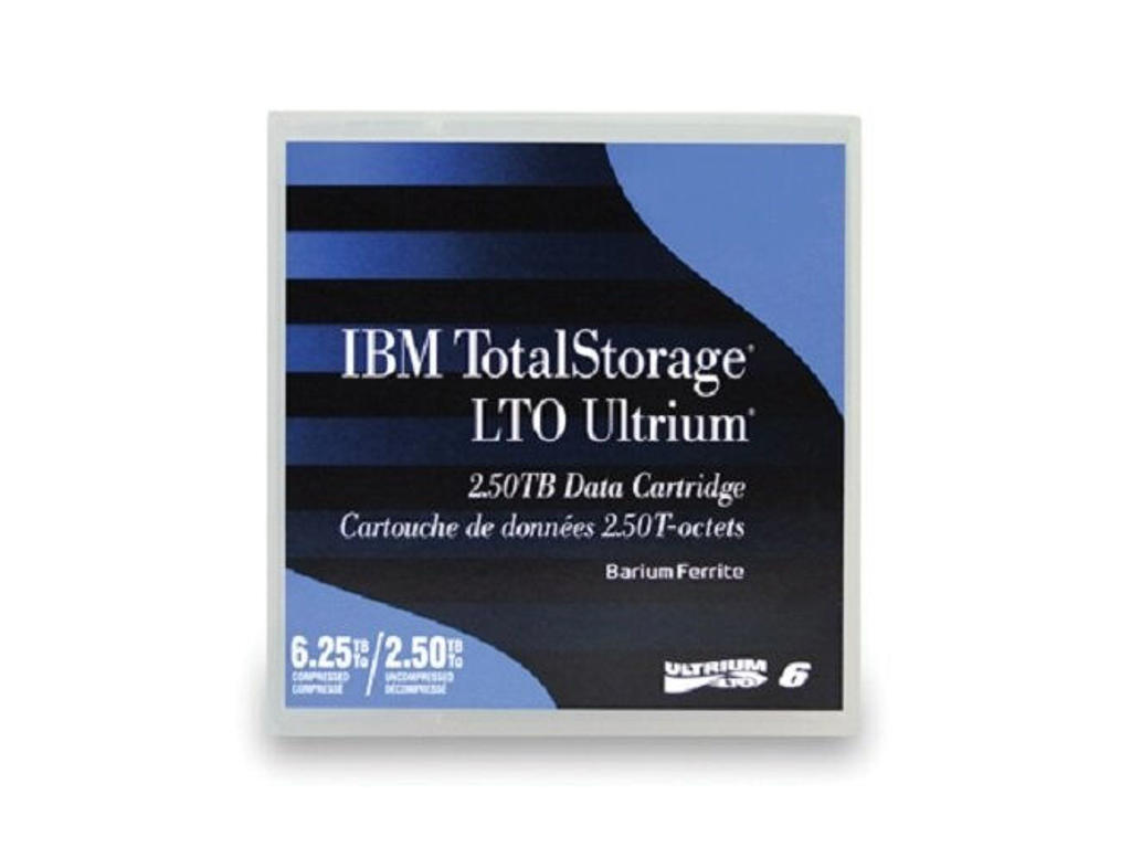 Lenovo 00NA025 Backup-lagringsmedie Tomt databånd 2,5 TB LTO 1,26 cm