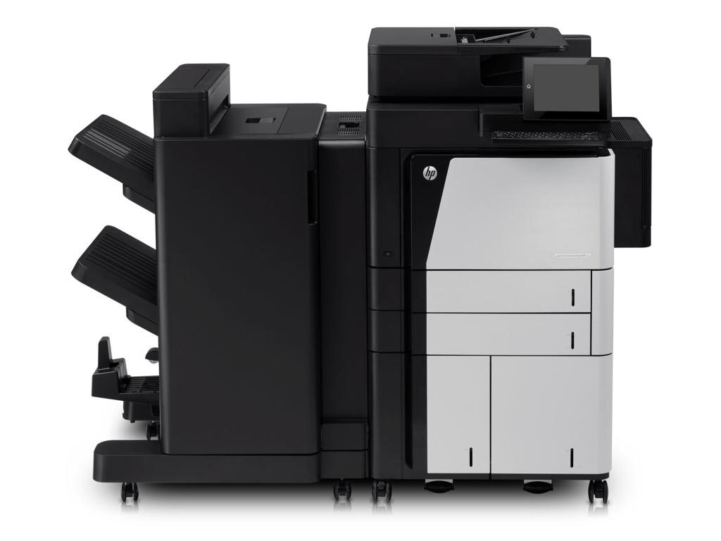 HP LaserJet Enterprise Flow LaserJet Enterprise M830z Multifunction Sort og hvid Printer, Kun ethernet; Kopimaskine, scanner