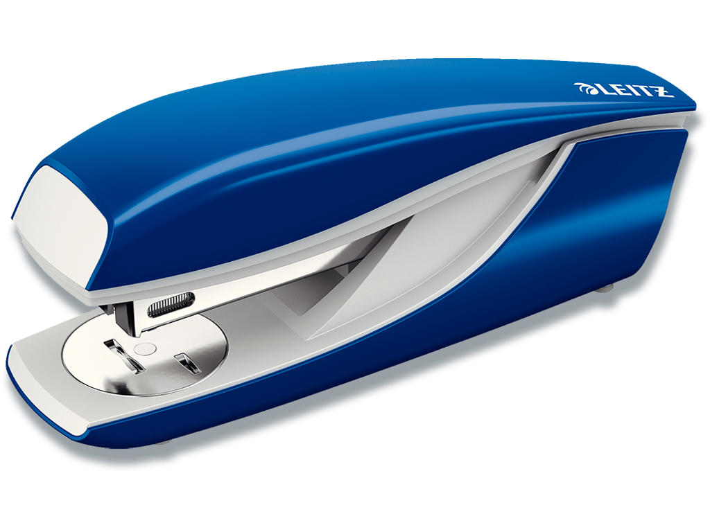 Hæftemaskine, 30 ark, Blå, Klamme P3 og 24/6 og 26/6, Leitz NeXXT 5502