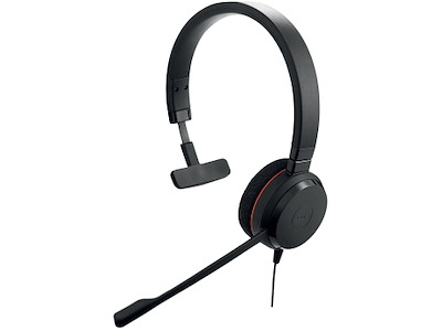 Jabra Evolve 20 Headset Ledningsført Kontor/Callcenter USB Type-C Sort
