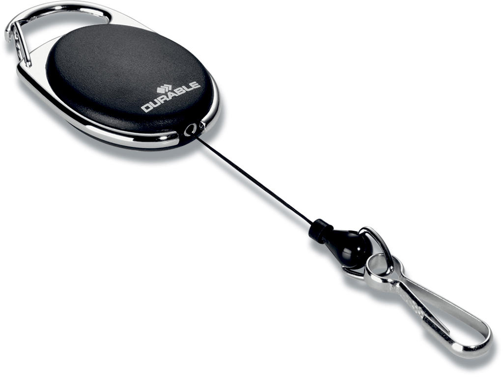 Yoyosnor, Til kort: Karabinhage, Til bærer: Karabinhage, 1 stk, Durable STYLE 