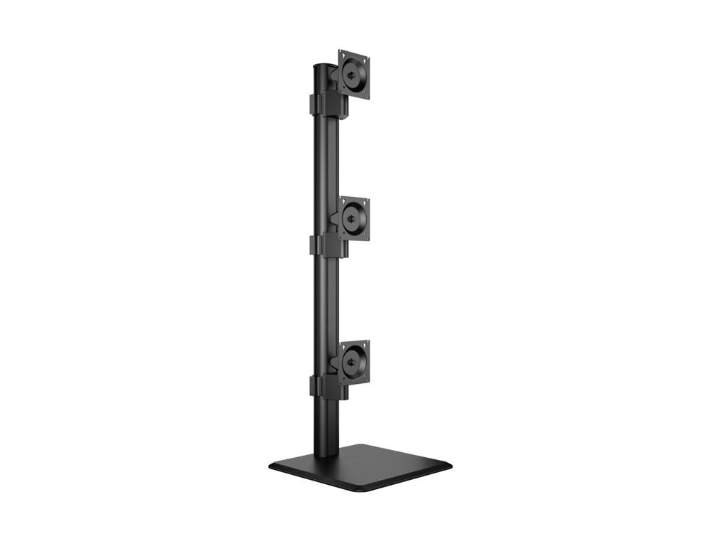 Multibrackets 0100 skærmbeslag og -stativer 127 cm (50") Skrivebord Sort