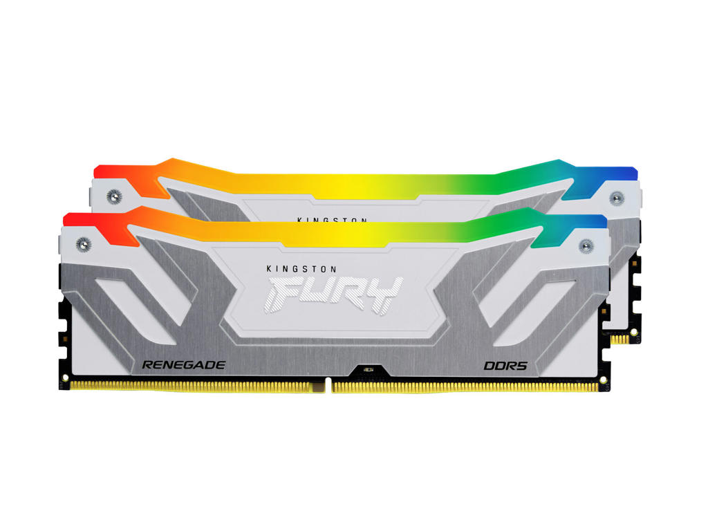 Kingston Technology FURY 24 GB 8800 MT/s DDR5 CL42 DIMM Renegade RGB, hvid