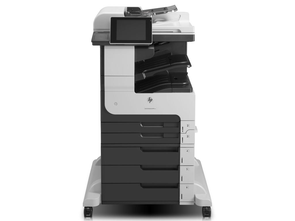 HP LaserJet Enterprise 700 M725z Multifunction Sort og hvid Printer, Kun ethernet; Kopimaskine, scanner