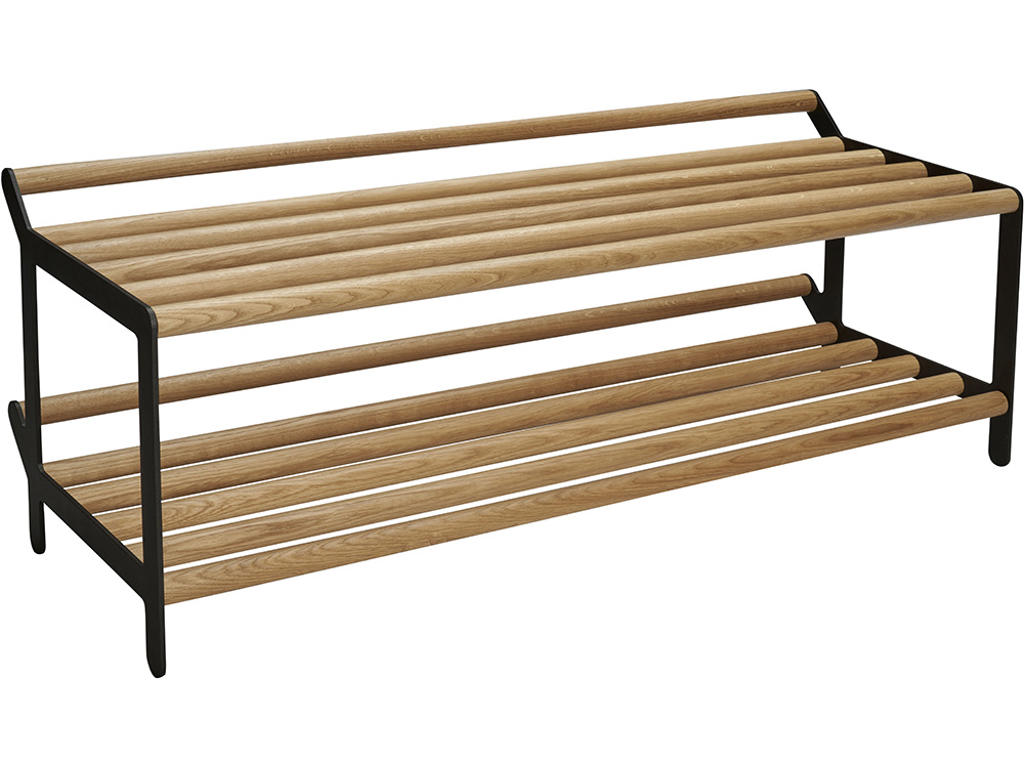 Skohylde, Tamburin, L=600 mm eg/sort, Essem Design DK