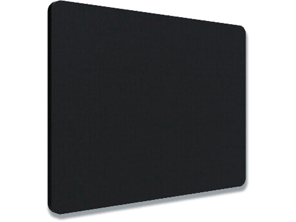 Bordskærm Sort Fiji Stof 1000x700mm, Lintex Edge