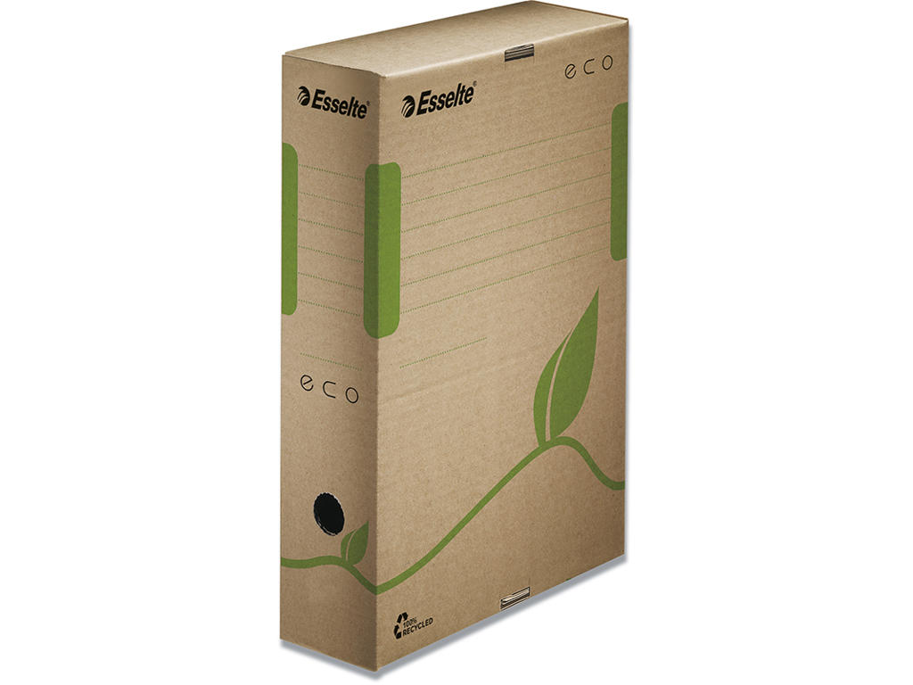 Arkivæske, A4, 8 cm, 1 stk, Esselte ECO 