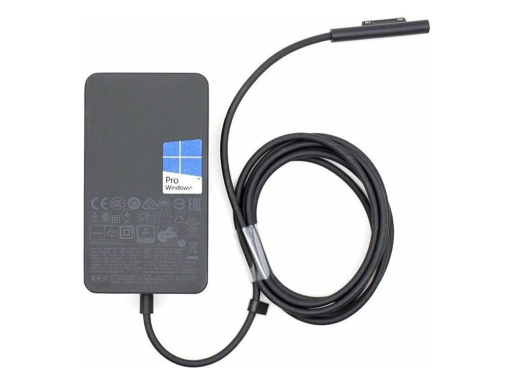 Microsoft Surface 65W Power Supply, EU Laptop, Tablet Sort Vekselstrøm Indendørs