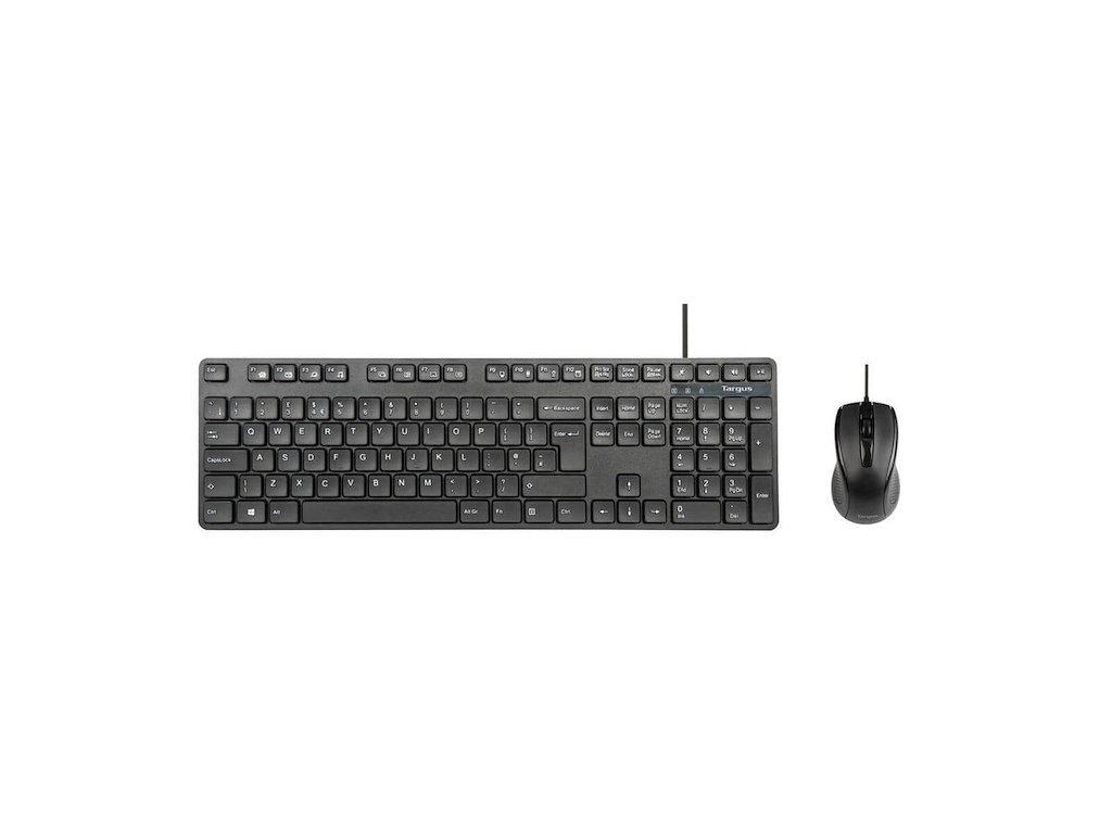 Targus AKM622ES tastatur Mus inkluderet Universel USB QWERTY Spansk Sort