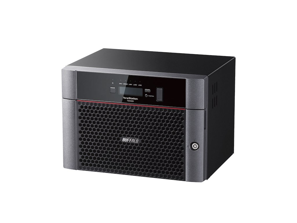 Buffalo TeraStation TS5820DN NAS Desktop Annapurna Labs Alpine AL-524 8 GB DDR4 32 TB HDD Sort