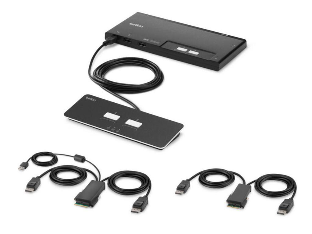 Belkin F1DN202MOD-PP-4 KVM Switch Sort