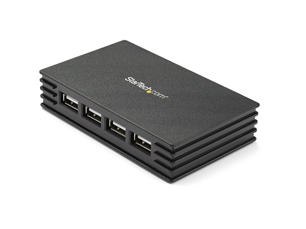StarTech.com ST4202USBGB interface hub USB 2.0 Type-B 480 Mbit/s Sort