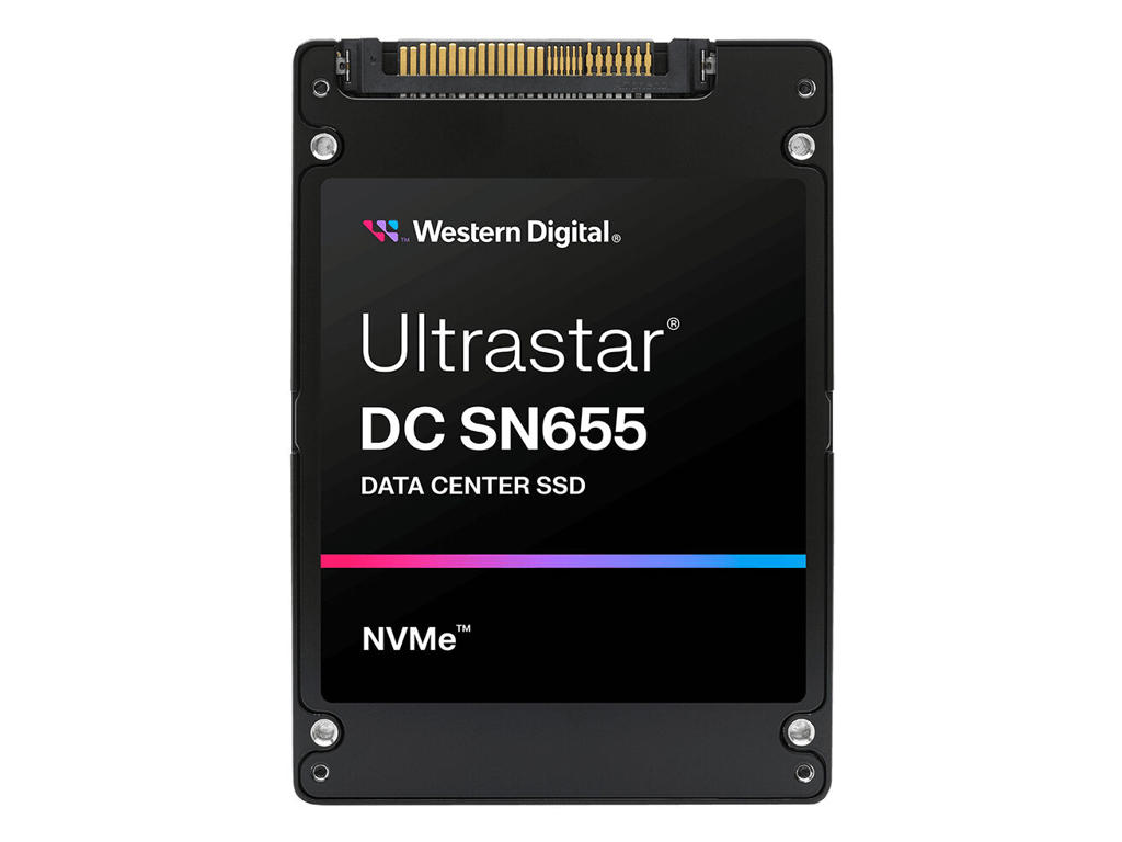 Western Digital Ultrastar DC SN655 61,4 TB U.3 PCI Express 4.0 NVMe TLC 3D NAND