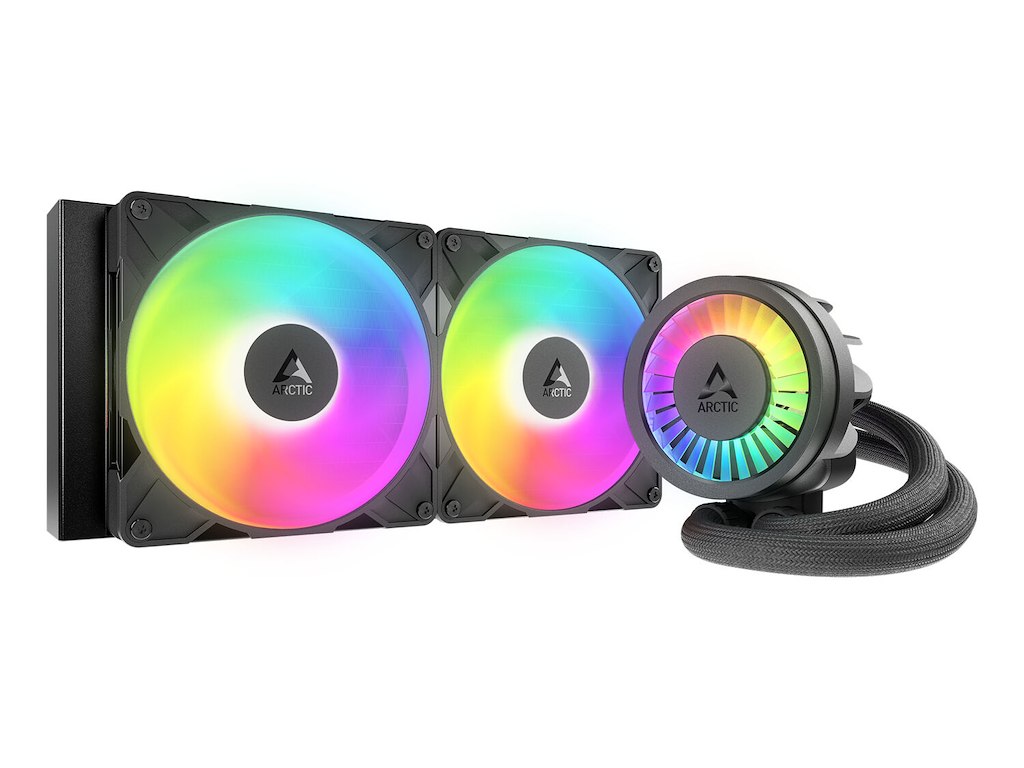 ARCTIC Liquid Freezer III Pro 280 A-RGB Processor Alt-i-en væskekøler 14 cm Sort 1 stk