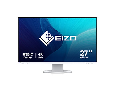 EIZO FlexScan EV2740S computerskærm 68,6 cm (27") 3840 x 2160 pixel 4K Ultra HD LCD Hvid