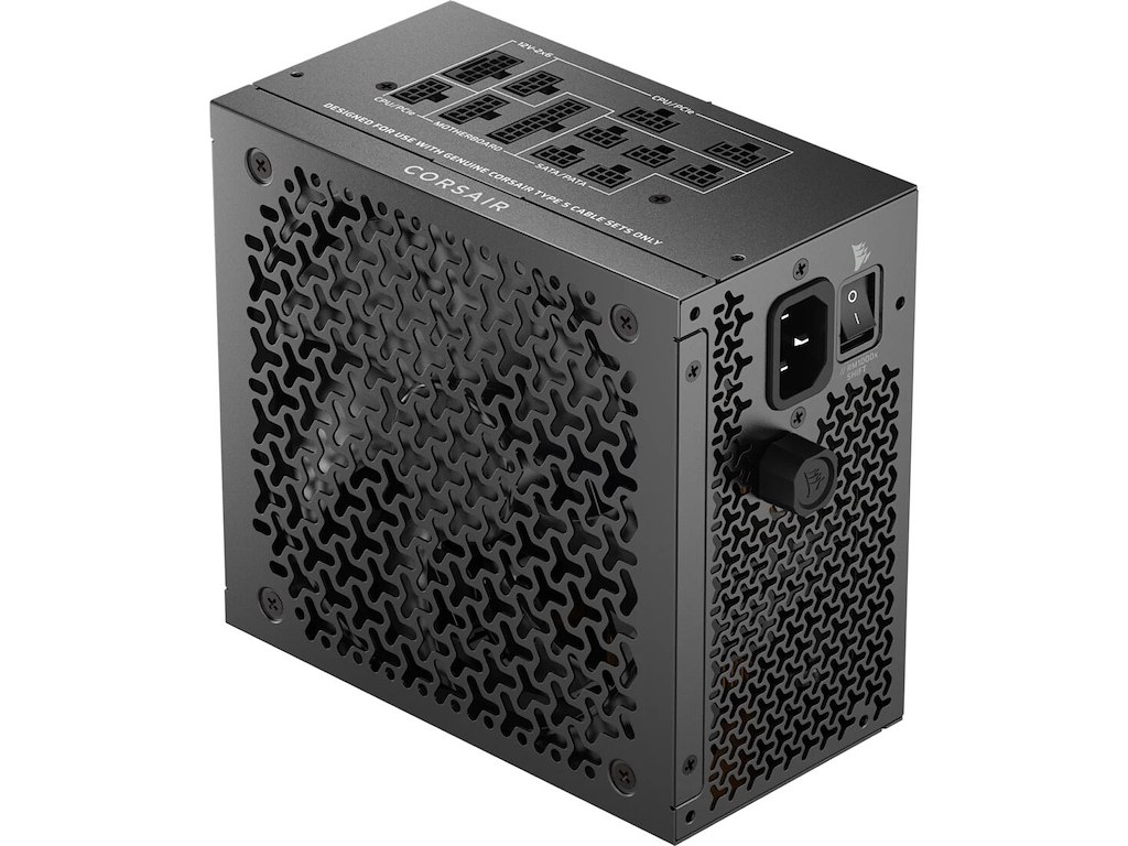 Corsair RMx Shift Series RM1000x enhed til strømforsyning 1000 W 24-pin ATX ATX Sort