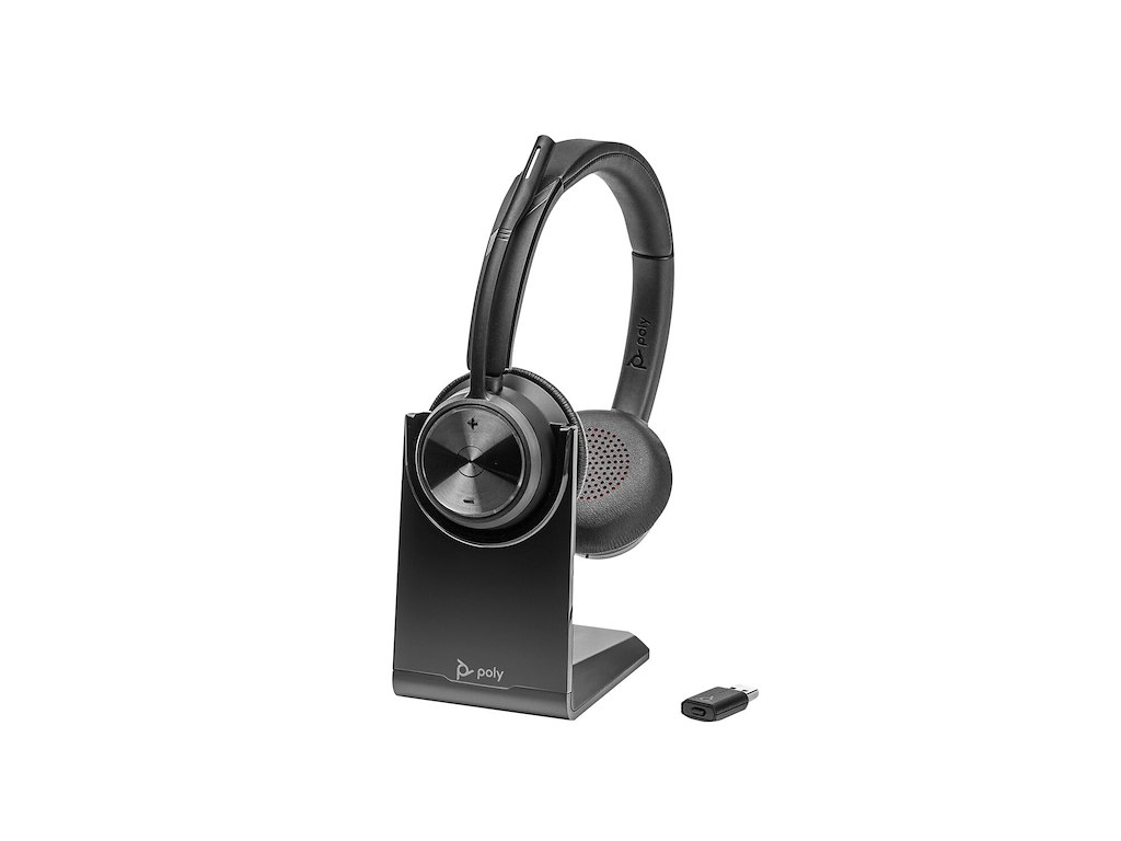 HP Poly Savi 7320 UC Stereo DECT 1880-1900 MHz Headset