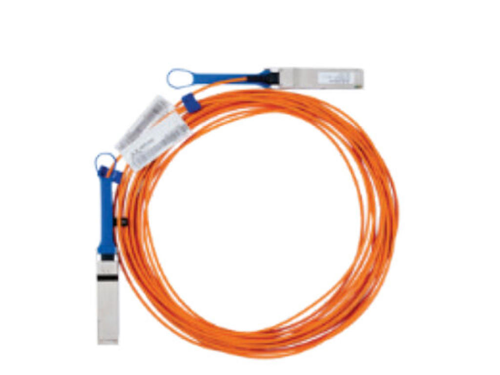 Lenovo 15m Mellanox Active IB FDR InfiniBand og fiberoptisk kabel Orange