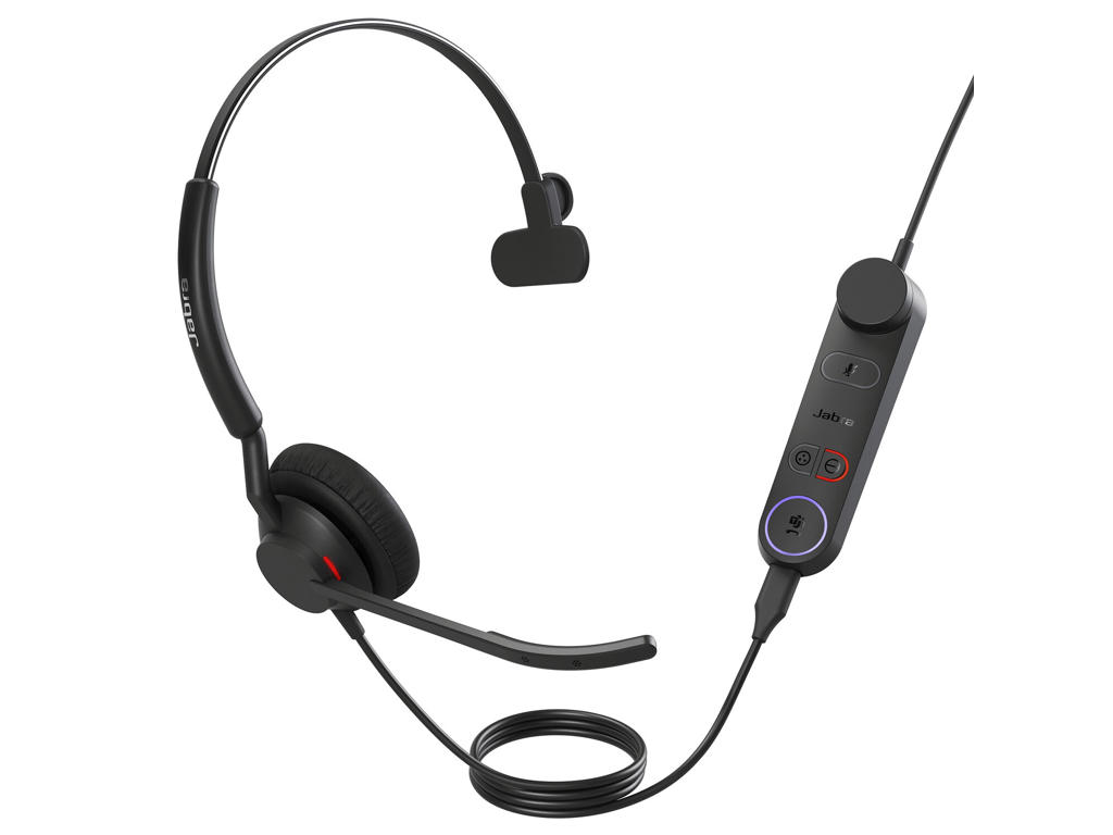 Jabra Engage 50 II Headset Ledningsført Kontor/Callcenter USB Type-C Sort