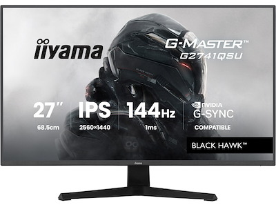 iiyama G-MASTER G2741QSU-B1 computerskærm 68,6 cm (27") 2560 x 1440 pixel 4K Ultra HD QLED Sort