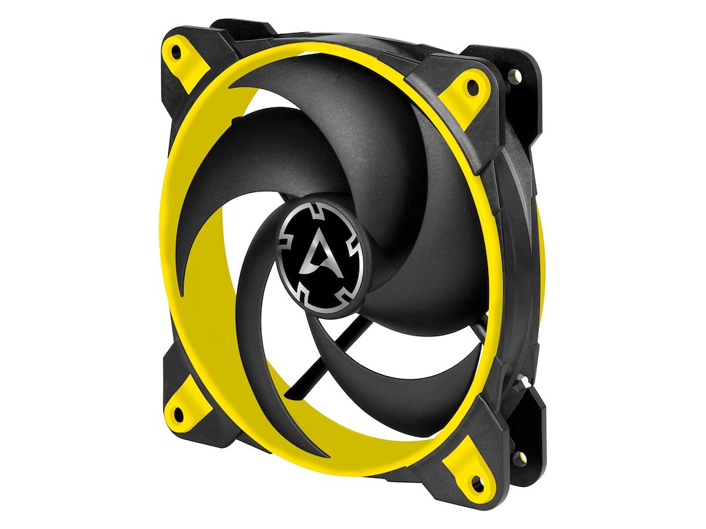 ARCTIC BioniX P120 Computerkabinet Ventilator 12 cm Sort, Gul