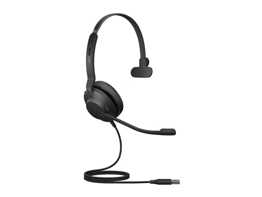 Jabra Evolve2 30 Headset Ledningsført Kontor/Callcenter USB Type-A Sort