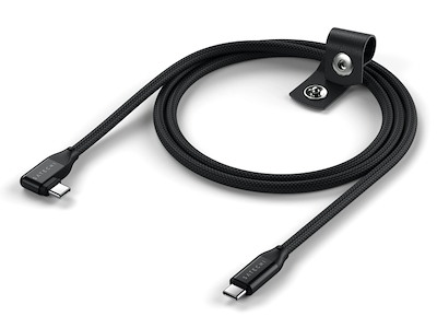 Satechi AP-YCR100K USB-kabel USB4 Gen 4x2 1 m USB C 20 Gbit/sek. 240 W Sort