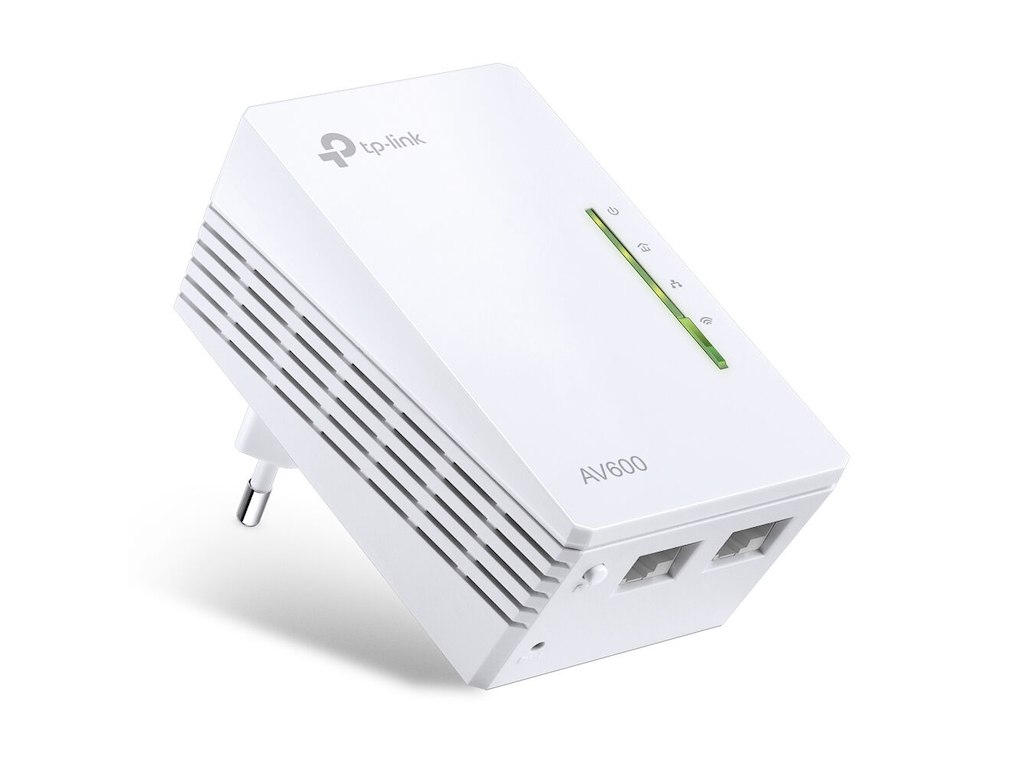 TP-Link TL-WPA4220 Power Line netværksadapter 600 Mbit/s Ethernet LAN Wi-Fi Hvid 1 stk