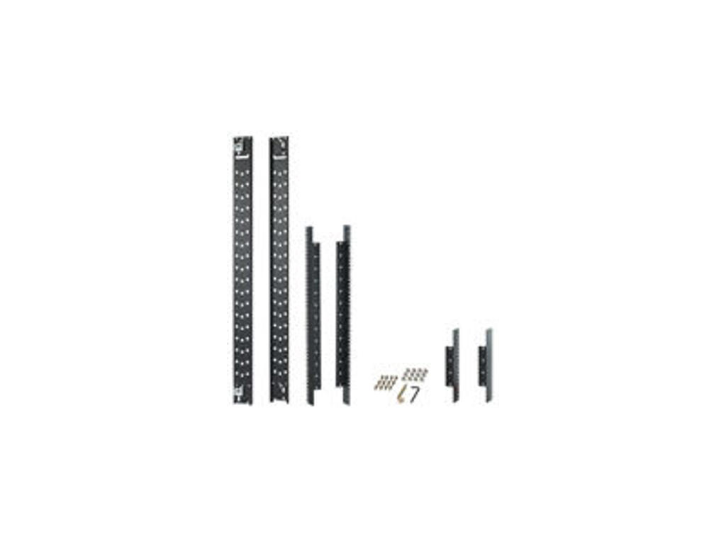 APC NetShelter SX 42U 600mm Wide Recessed Rail Kit Sort