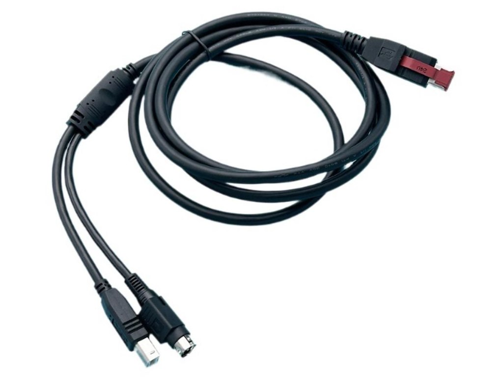 Microconnect USBAB-MINIDIN USB-kabel