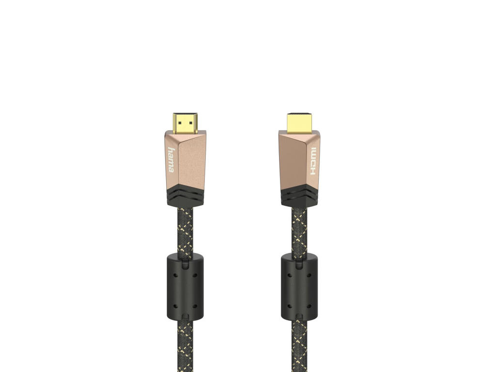 Hama 00205025 HDMI-kabel 1,5 m HDMI Type A (Standard) Bronze