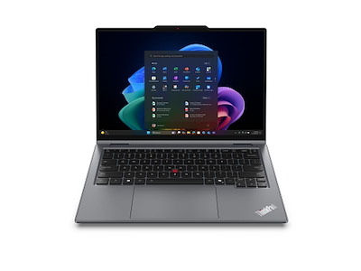 Lenovo ThinkPad X1 2-in-1 Gen 11 Aura Edition Copilot+ PC Intel Core Ultra X7 368H Hybrid (2-i-1) 35,6 cm (14") Berøringsskærm 2.8K 64 GB LPDDR5x-SDRAM 1 TB SSD Wi-Fi 7 (802.11be) Windows 11 Pro Nordisk Grå