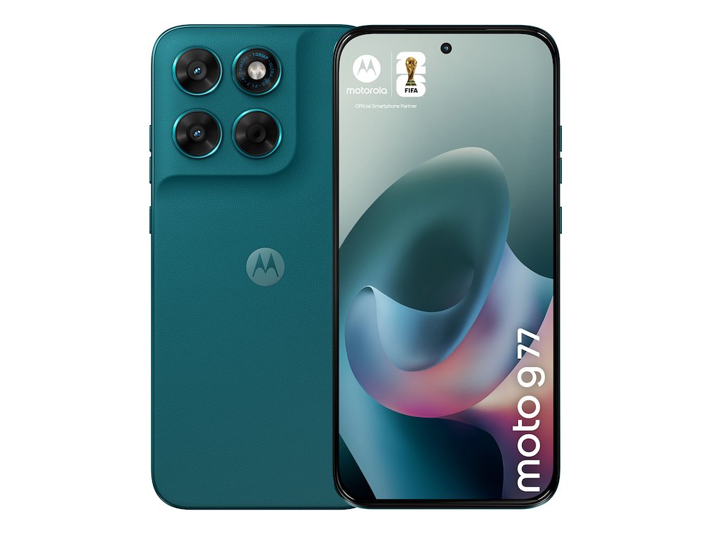 Motorola moto g77 17,3 cm (6.8") Hybrid Dual SIM Android 16.0 5G USB Type-C 8 GB 256 GB 5200 mAh Grøn