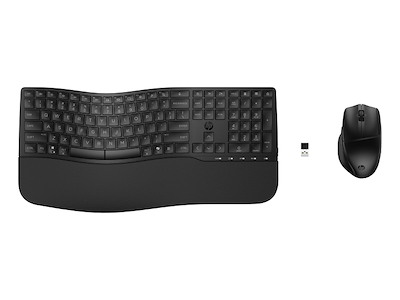 HP 680 Comfort Dual-Mode Keyboard and Mouse Combo