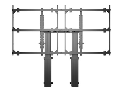 Multibrackets 2271 skærmbeslag til skiltning 3,45 m (136") Sort