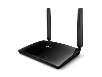 TP-Link Archer MR200 trådløs router Hurtigt ethernet Dual-band (2,4 GHz / 5 GHz) 4G Sort