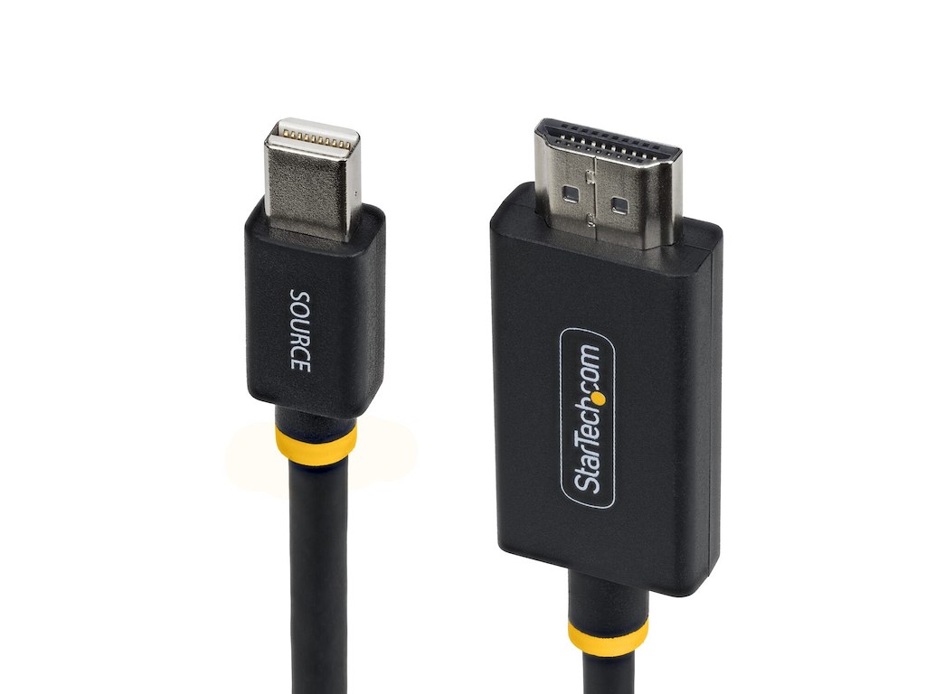StarTech.com 1M-MDP-HDMI2-4K60 videokabel adapter Mini DisplayPort HDMI Type A (Standard) Sort